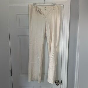 Ann Taylor Ivory Trousers